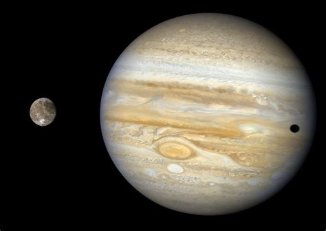 Ganymede and Jupiter Global Voyager 2 Mosaic | The Planetary Society