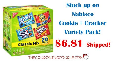 Nabisco Cookies and Crackers Variety Pack - $6.98 Shipped! | Nabisco ...