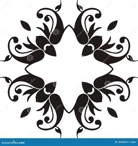 Arabic Floral pattern stock illustration. Illustration of elegant ...