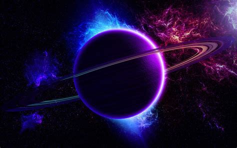 Blue Planets Wallpaper