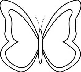 Butterfly Outline Clipart - Cliparts.co