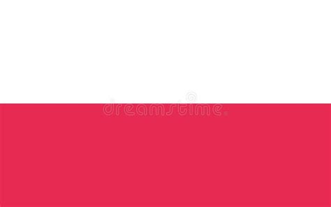 Flag of Warsaw, Poland stock illustration. Illustration of european ...