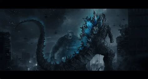 Monsterverse Godzilla vs. Kong Fan Art by Fang Pu (Godzilla Fan Artwork ...