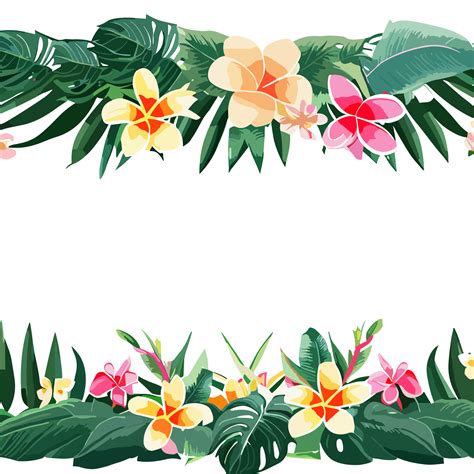 Flower Border Clipart