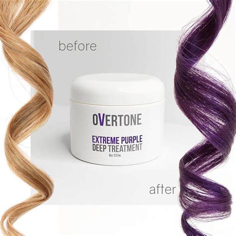 OverTone's purple coloring conditioner for dark hair sparked the ...