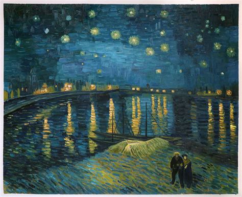 Starry Night Over the Rhone - Vincent van Gogh Paintings