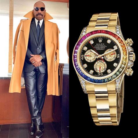 Steve Harvey Watch Collection Is As Glowing As His Fashion Style – IFL ...