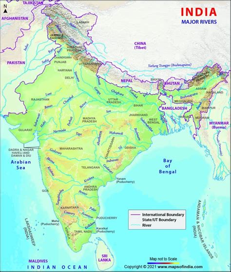 Important Rivers In India - UPSC