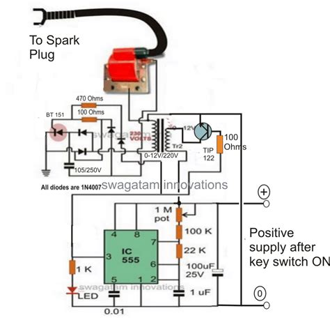 ☑ Homemade Capacitor Discharge Ignition