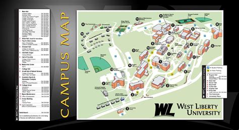 West Liberty University Campus Map by Whitney Inkster - Issuu