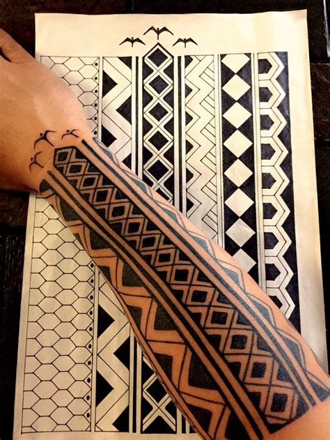 Filipino Tattoos Visayan Labid design Tribal Tattoo Designs, Polynesian ...