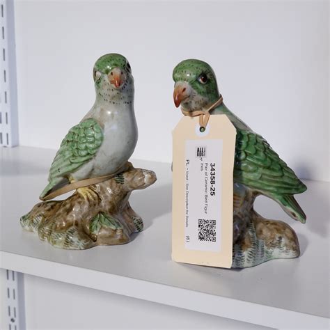 Pair of Ceramic Bird Figurines - Lot 1176494 | ALLBIDS