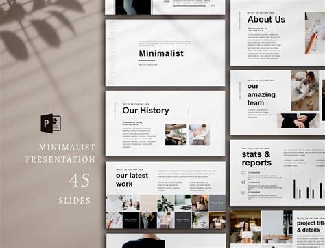 Minimal Presentation, Powerpoint Presentation, Clean, Powerpoint ...