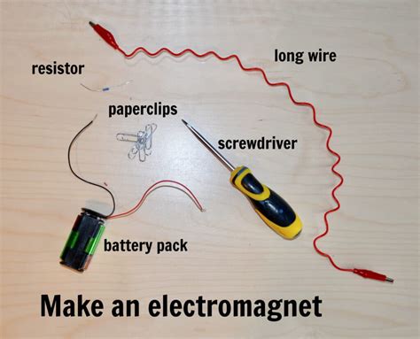 How to make an electromagnet