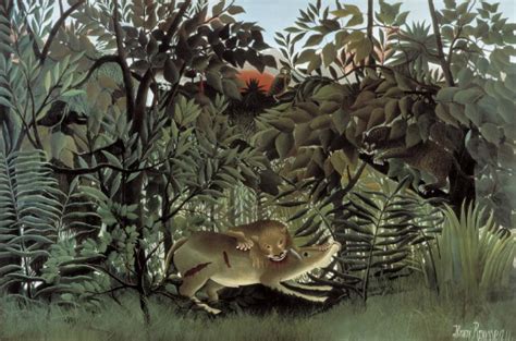 Henri Rousseau Jungle Paintings