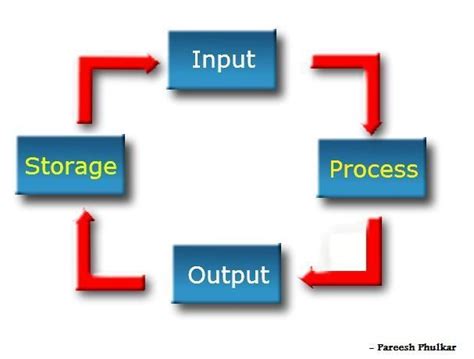 The INFORMATION PROCESS CYCLE is the four basic operations a computer ...