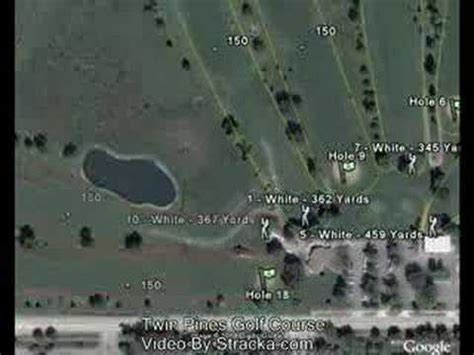 "Twin Pines Golf Course (Twin Pines)" Flyover Tour - YouTube