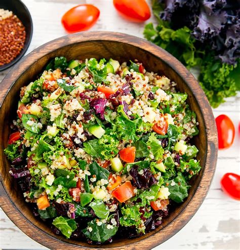 Kale Quinoa Salad - Kirbie's Cravings