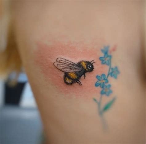 Cute Bumble Bee Tattoos