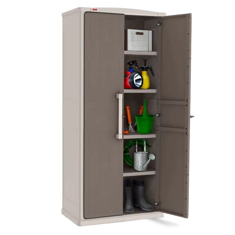 Keter Storage Cabinet Optima Wonder Outdoor Tall 233184 | vidaXL.co.uk