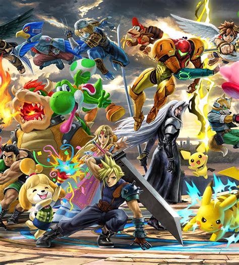 Super smash bros ultimate banner - switwee