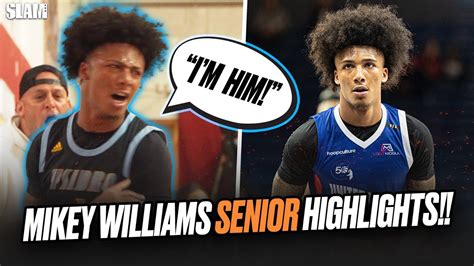 Mikey Williams FULL Senior Season Highlights 🤬🔥 | Memphis Commit is a ...