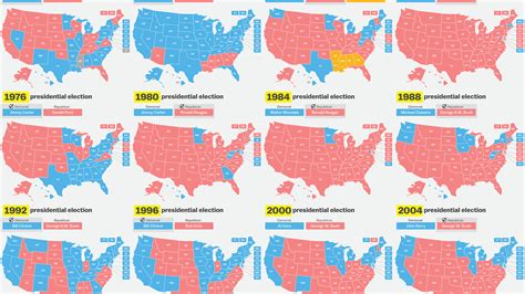 Ronald Reagan Election Map