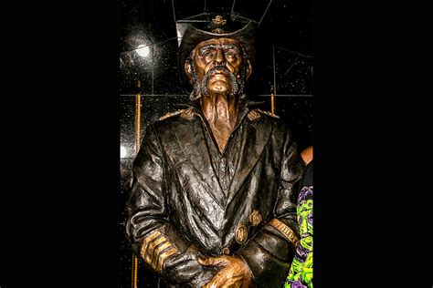 Lemmy Kilmister Statue Unveiled at Rainbow Bar & Grill