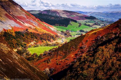 The Beautiful Landscape Vista at Dylife Gorge, Wales by Joe Daniel ...