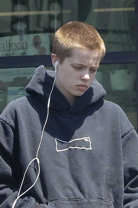 Shiloh Jolie-Pitt Wears Black Hoodie & Sweatpants For Grocery Run ...