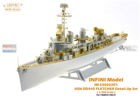 Sea Military 78012 US Navy Destroyer USS Fletcher DD-445 Tamiya 1/350 ...