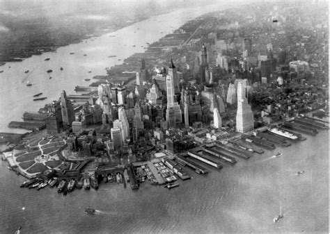 Manhattan – Wikipédia, a enciclopédia livre | Aerial view, New york ...