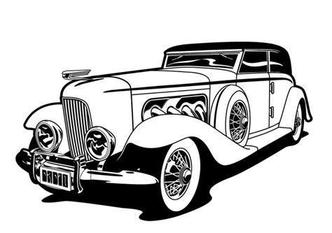 Free Old Cars Black And White, Download Free Old Cars Black And White ...