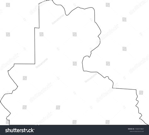 Wasco County Map Oregon State Stock Vector (Royalty Free) 1506974867