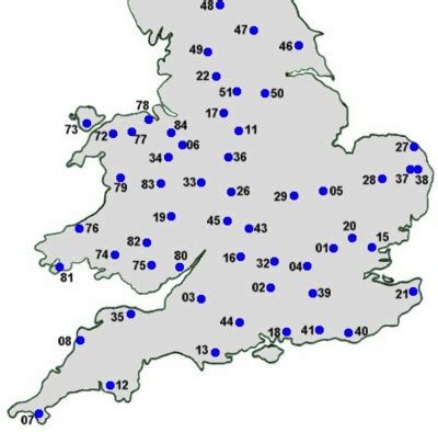 Travelodge England Map - DVSIG2