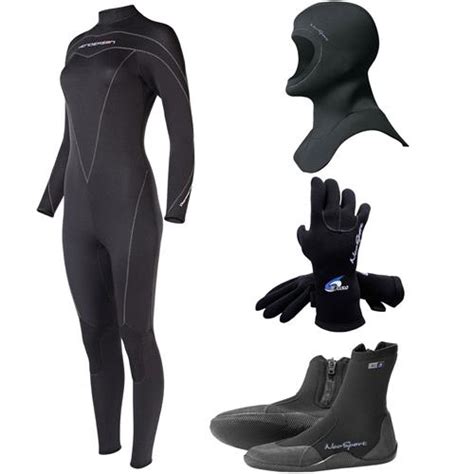 Henderson 7mm Thermoprene Women's Full Wetsuit Package - Scuba