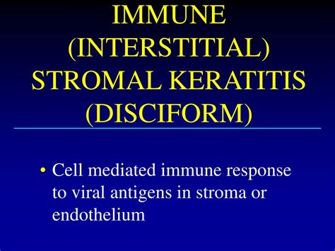 PPT - DIAGNOSIS AND TREATMENT OF HERPES SIMPLEX KERATITIS UPDATE ...