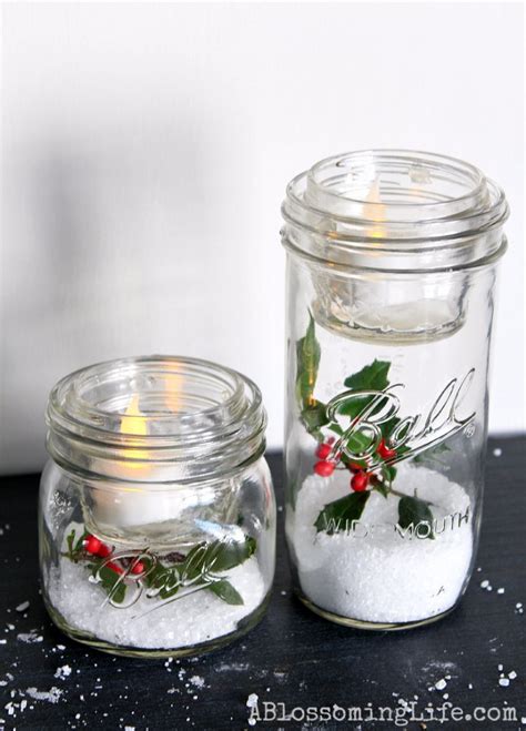 17 Amazing DIY Mason Jar Candle Holder Ideas