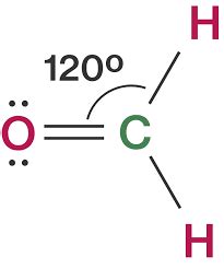 CH2O Molecular geometry, Polarity, Bond angle & Shape - Geometry of ...