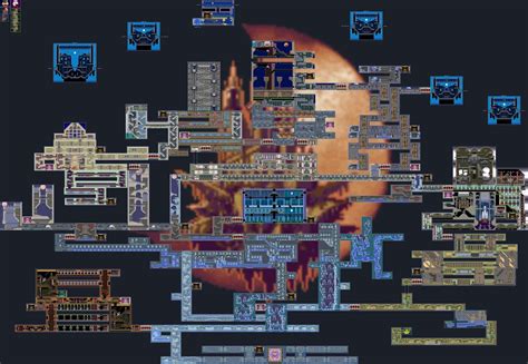 Which game is this map wall art from? : r/metroidvania