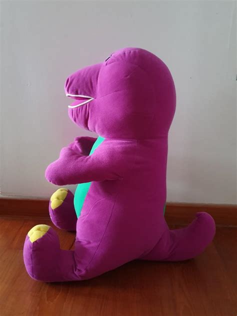 Huggable Barney Soft Toy, Hobbies & Toys, Toys & Games on Carousell