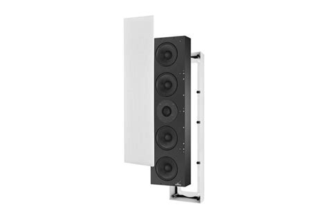 Flat on wall speakers LCR SNW513 by Garvan Acoustic