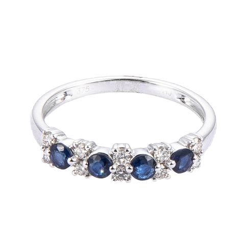 Blue Sapphire Diamond Ring | HABIB Jewels