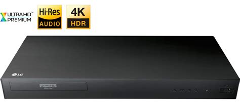 LG UP875 4K Ultra HD 3D Blu-ray Player Black UP875 - Best Buy