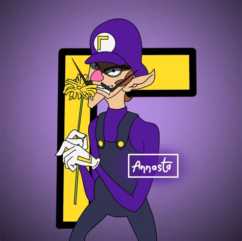 Waluigi by AnnastaArt on DeviantArt