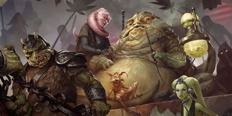 Star Wars: 10 Pieces Of Jabba The Hutt Fan Art Fit For His Palace