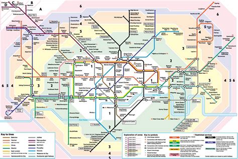 London Zone 4 Map - Map Of Counties Around London