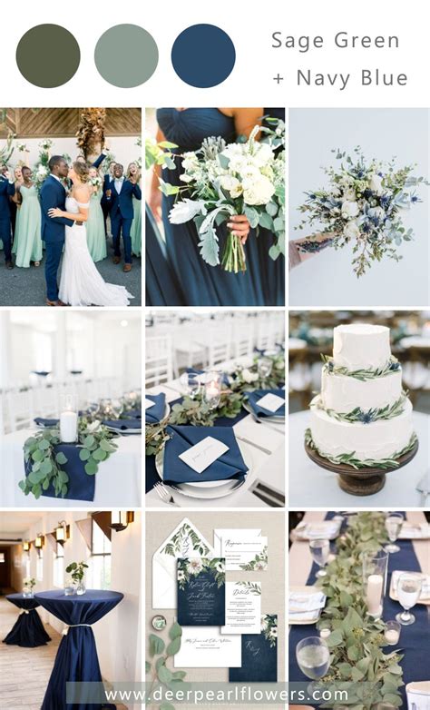 Top 13 Navy Blue Wedding Color Combo Ideas for 2024 | DPF