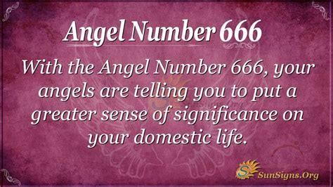 Angel Number 666 Meaning - The Hidden Truth! - SunSigns.Org