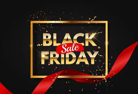 Black Friday Sale Banner Template. Vector Illustration 3309021 Vector ...